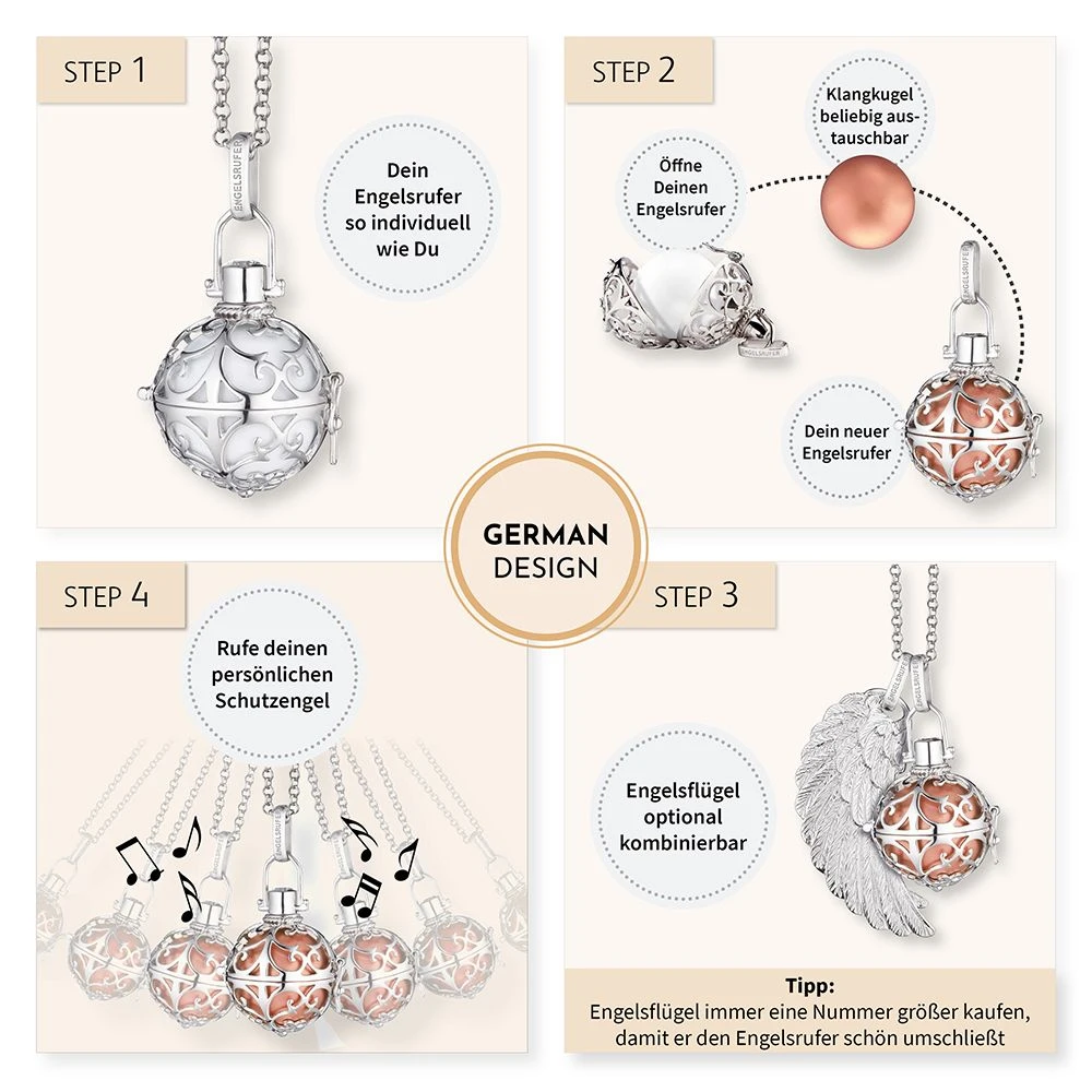 Engelsrufer Damen-Anhänger Klangkugel silber blau in verschiedenen Größen Engelsrufer Damen-Anhänger Klangkugel Silber Blau In Verschiedenen Größen -Engelsrufer Kette Verkäufe engelsrufer gr en 1 1