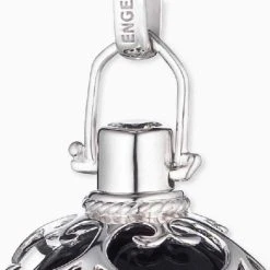 Engelsrufer Anhänger Klangkugel Silber Mit Schwarzer Kugel In Verschiedenen Größen -Engelsrufer Kette Verkäufe er 02 s 1 4