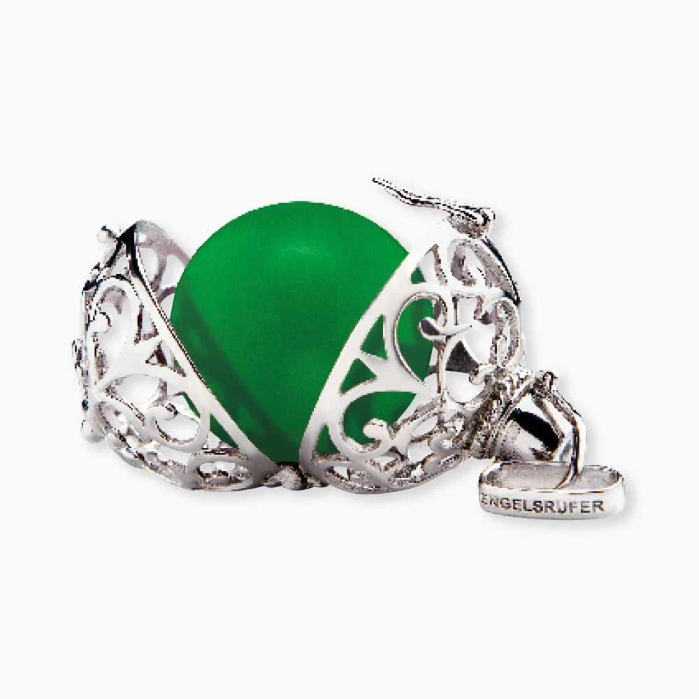 Engelsrufer Damen-Anhänger silber mit Kugel grün in verschiedenen Größen Engelsrufer Damen-Anhänger Silber Mit Kugel Grün In Verschiedenen Größen -Engelsrufer Kette Verkäufe er 04 s 2 4