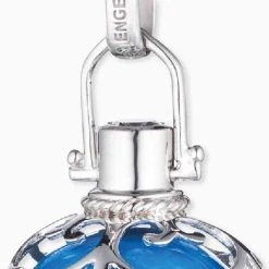 Engelsrufer Anhänger Klangkugel Silber Mit Türkiser Kugel In Verschiedenen Größen -Engelsrufer Kette Verkäufe er 06 s 1 3