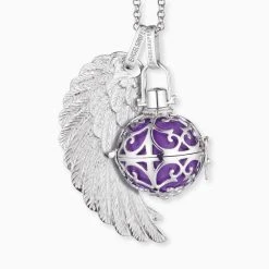 Engelsrufer Anhänger Silber Kugel Lila In Verschiedenen Größen 9 Engelsrufer Anhänger Silber Kugel Lila In Verschiedenen Größen -Engelsrufer Kette Verkäufe er 08 s 3 2