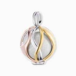 Engelsrufer Anhänger Paradise Tricolor Klangkugel Weiß 18 Mm