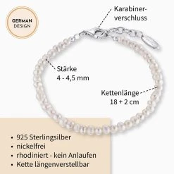 Engelsrufer Armband Süßwasserperlen Silber 6 Engelsrufer Armband Süßwasserperlen Silber -Engelsrufer Kette Verkäufe erb 20 pe3 2