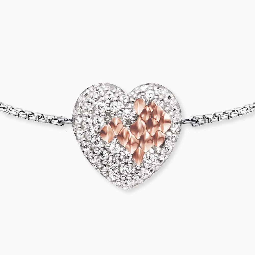 Engelsrufer Damen-Armband Herz Symbol mit Zirkonia bicolor und Zugverschluss Engelsrufer Damen-Armband Herz Symbol Mit Zirkonia Bicolor Und Zugverschluss -Engelsrufer Kette Verkäufe erb darling zi bir 1
