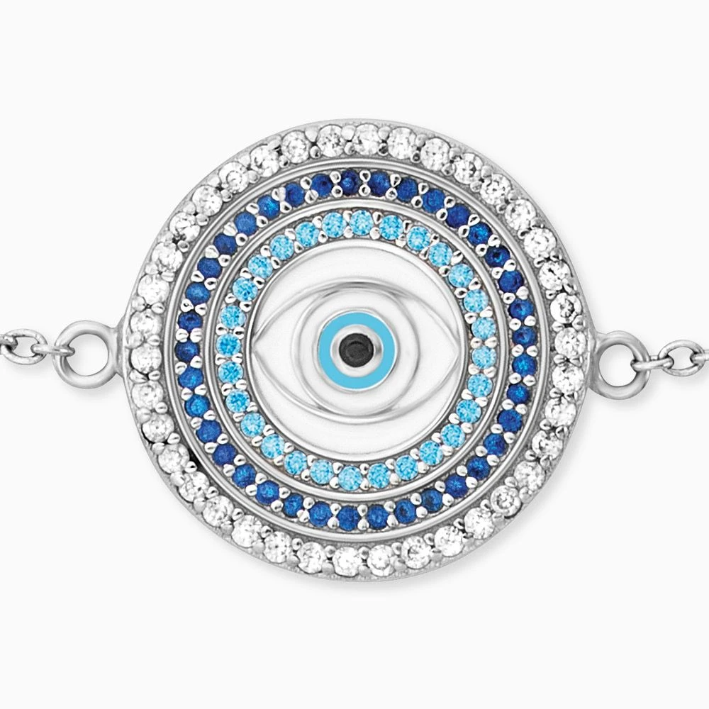Engelsrufer Damen-Armband silber Nazar Auge mit Emaille und Zirkoniasteinen Lucky Eye Engelsrufer Damen-Armband Silber Nazar Auge Mit Emaille Und Zirkoniasteinen Lucky Eye -Engelsrufer Kette Verkäufe erb eye zim 1