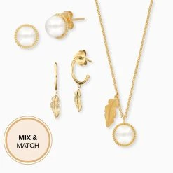 Engelsrufer Armband Echtsilber Mit Feder Und Perlen Gold Platiert -Engelsrufer Kette Verkäufe erb glory feder g 7 de