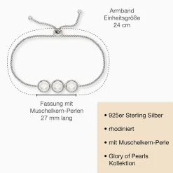 Engelsrufer Silber Armband Damen Mit Muschelkern - Perle 7 Engelsrufer Silber Armband Damen Mit Muschelkern - Perle -Engelsrufer Kette Verkäufe erb glory 6 de