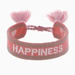 Engelsrufer Damen Stoffarmband Mit Stickerei HAPPINESS 4 Engelsrufer Damen Stoffarmband Mit Stickerei HAPPINESS -Engelsrufer Kette Verkäufe erb goodvibes happy 1