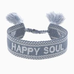 Engelsrufer Damen Stoffarmband Mit Stickerei HAPPY SOUL 4 Engelsrufer Damen Stoffarmband Mit Stickerei HAPPY SOUL -Engelsrufer Kette Verkäufe erb goodvibes hs 1
