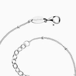 Engelsrufer Damen Armband Silber Herz Mit Rosenquarz Stein -Engelsrufer Kette Verkäufe erb heart rq 2 1