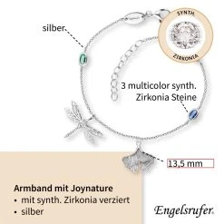 Engelsrufer Damen-Armband Joynature Mit Libellen Und Ginkgo Anhänger 6 Engelsrufer Damen-Armband Joynature Mit Libellen Und Ginkgo Anhänger -Engelsrufer Kette Verkäufe erb joynature zim4