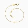 Engelsrufer Damen Armband Mit Kreuz Silber Gold Platiert 1 Engelsrufer Damen Armband Mit Kreuz Silber Gold Platiert -Engelsrufer Kette Verkäufe erb lilcross g