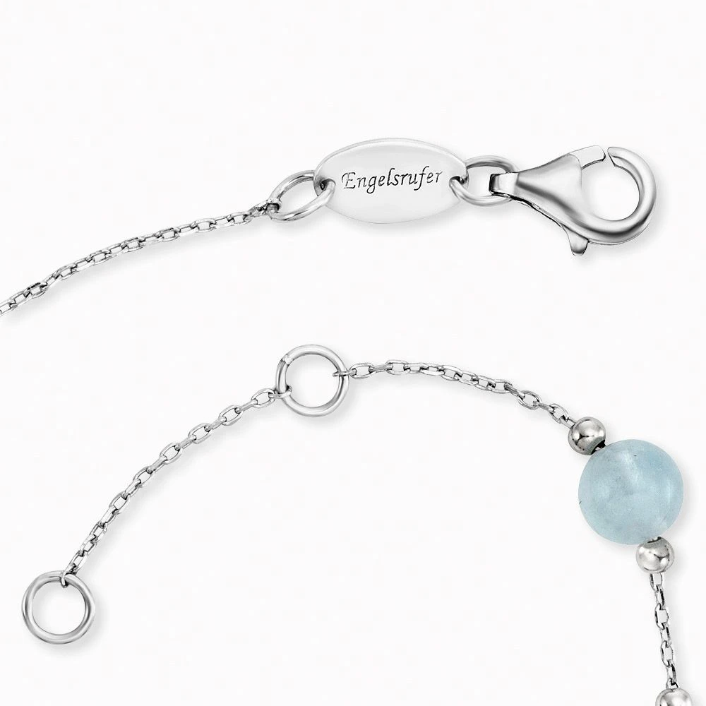 Engelsufer silber Damen-Armband mit 6 verschiedenen Kraftsteinen Engelsrufer Engelsufer Silber Damen-Armband Mit 6 Verschiedenen Kraftsteinen -Engelsrufer Kette Verkäufe erb lilgem 6st 3 1