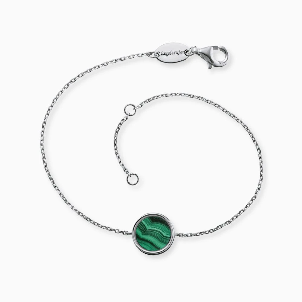 Engelsrufer Damen-Armband silber mit Stein Malachit Powerful Stone Engelsrufer Damen-Armband Silber Mit Stein Malachit Powerful Stone -Engelsrufer Kette Verkäufe erb lilgem ml