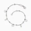 Engelsrufer Armband Silber Mit Kleinen Muschelkern Perlen Anhängern