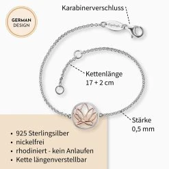 Engelsrufer Armband Lotus Bicolor Mit Zirkonia 5 Engelsrufer Armband Lotus Bicolor Mit Zirkonia -Engelsrufer Kette Verkäufe erb lillotus bicor3