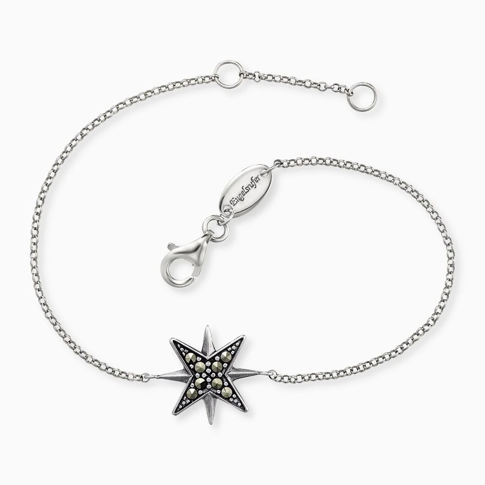 Engelsrufer Damen-Armband Stern Symbol mit Markasit Steinen besetzt Engelsrufer Damen-Armband Stern Symbol Mit Markasit Steinen Besetzt -Engelsrufer Kette Verkäufe erb lilstar ma