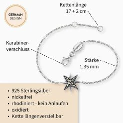 Engelsrufer Damen-Armband Stern Symbol Mit Markasit Steinen Besetzt 5 Engelsrufer Damen-Armband Stern Symbol Mit Markasit Steinen Besetzt -Engelsrufer Kette Verkäufe erb lilstar ma3