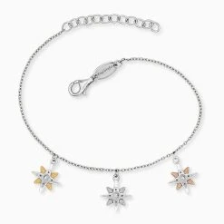 Engelsrufer Silber Armband Stern Tricolor Mit Zirkoniasteinen 5 Engelsrufer Silber Armband Stern Tricolor Mit Zirkoniasteinen -Engelsrufer Kette Verkäufe erb newstar zi tri 4 de