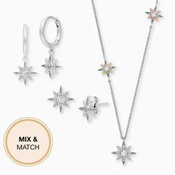 Engelsrufer Silber Armband Stern Tricolor Mit Zirkoniasteinen 8 Engelsrufer Silber Armband Stern Tricolor Mit Zirkoniasteinen -Engelsrufer Kette Verkäufe erb newstar zi tri 7 sp 1