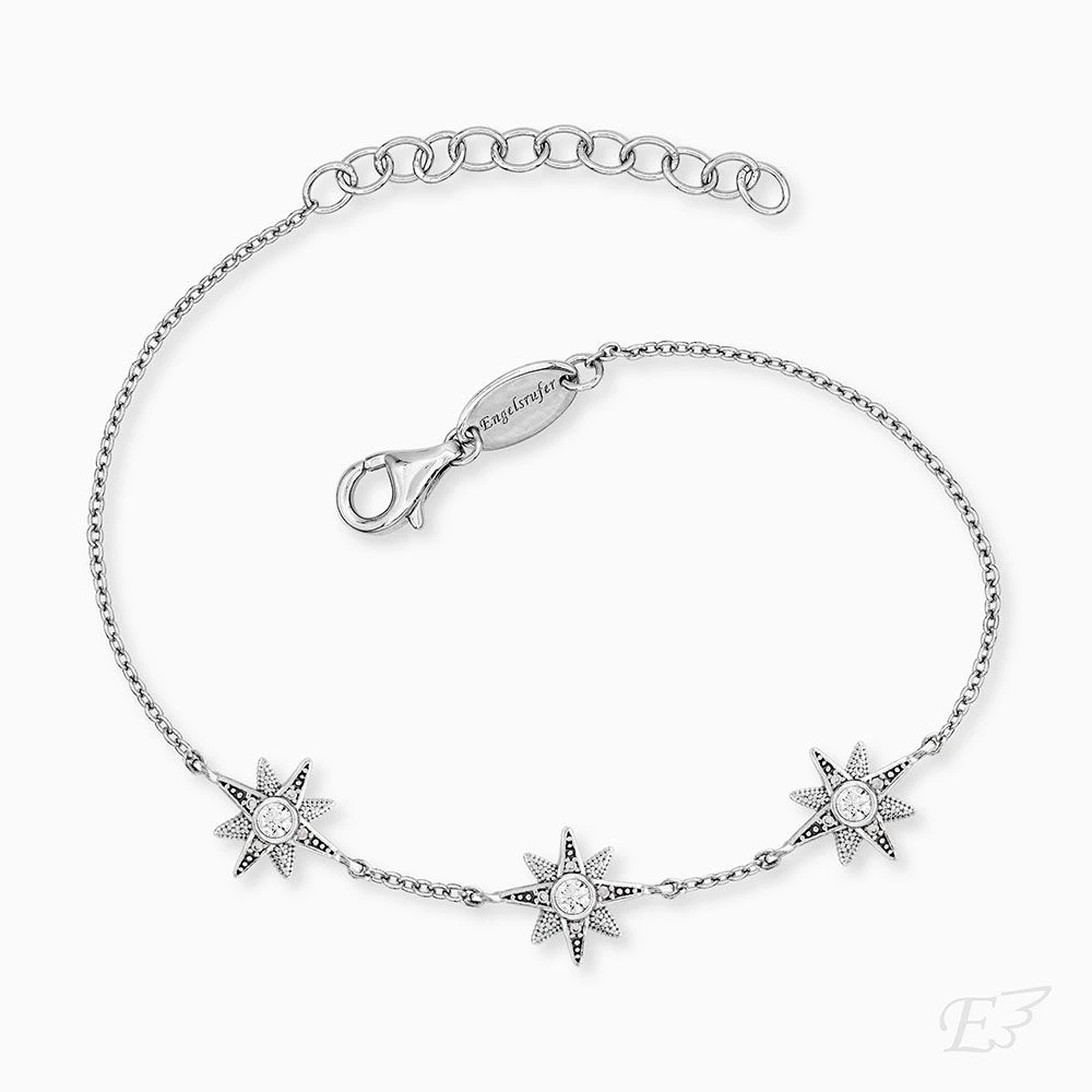 Engelsrufer Silber Armband Damen Sternmotiv mit Zirkonia Engelsrufer Silber Armband Damen Sternmotiv Mit Zirkonia -Engelsrufer Kette Verkäufe erb newstar zi de