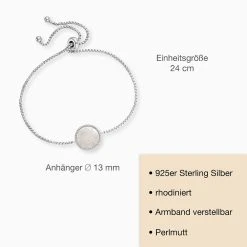 Engelsrufer Damenarmband Mit Kompass Aus Perlmutt In Sterlingsilber -Engelsrufer Kette Verkäufe erb ornawindr pe 04