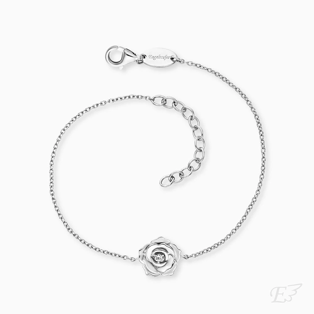 Engelsrufer Damen Armband SterlingsilberRose mit Zirkonia Engelsrufer Damen Armband SterlingsilberRose Mit Zirkonia -Engelsrufer Kette Verkäufe erb rose zi 01
