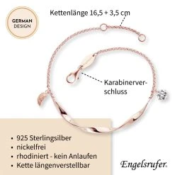Engelsrufer Armband Twist Mit Kleinem Flügel Und Zirkoniastein Rosegold 7 Engelsrufer Armband Twist Mit Kleinem Flügel Und Zirkoniastein Rosegold -Engelsrufer Kette Verkäufe erb twist wing zi r5