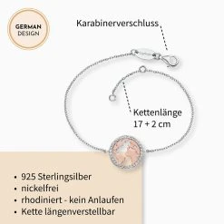 Engelsrufer Damen-Armband Silber Und Rosegold Welt Mit Zirkoniasteinen 6 Engelsrufer Damen-Armband Silber Und Rosegold Welt Mit Zirkoniasteinen -Engelsrufer Kette Verkäufe erb world bicor zi3
