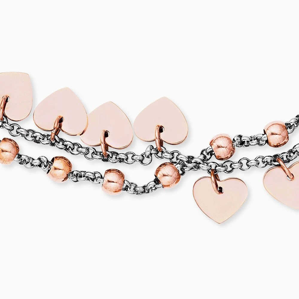 Engelsrufer Duo 2 in 1: Armband Fußkettchen BOHO Herzen Bicolor Engelsrufer Duo 2 In 1: Armband Fußkettchen BOHO Herzen Bicolor -Engelsrufer Kette Verkäufe erbs heart bi3