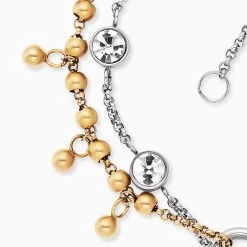 Engelsrufer Duo 2 In 1: Armband Fußkettchen BOHO Infinity Bicolor -Engelsrufer Kette Verkäufe erbs infinity zi bi3