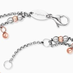 Engelsrufer Duo 2 In 1: Armband Fußkettchen BOHO Bicolor Mit Süßwasserperlen -Engelsrufer Kette Verkäufe erbs pearl bi4