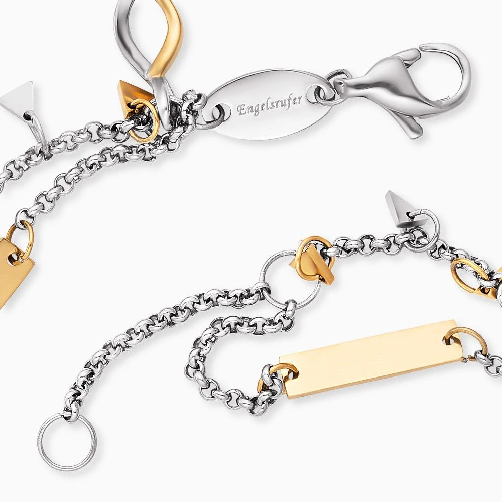 Engelsrufer Duo 2 in 1: Armband Fußkettchen BOHO Triangle Bicolor Engelsrufer Duo 2 In 1: Armband Fußkettchen BOHO Triangle Bicolor -Engelsrufer Kette Verkäufe erbs triangel4