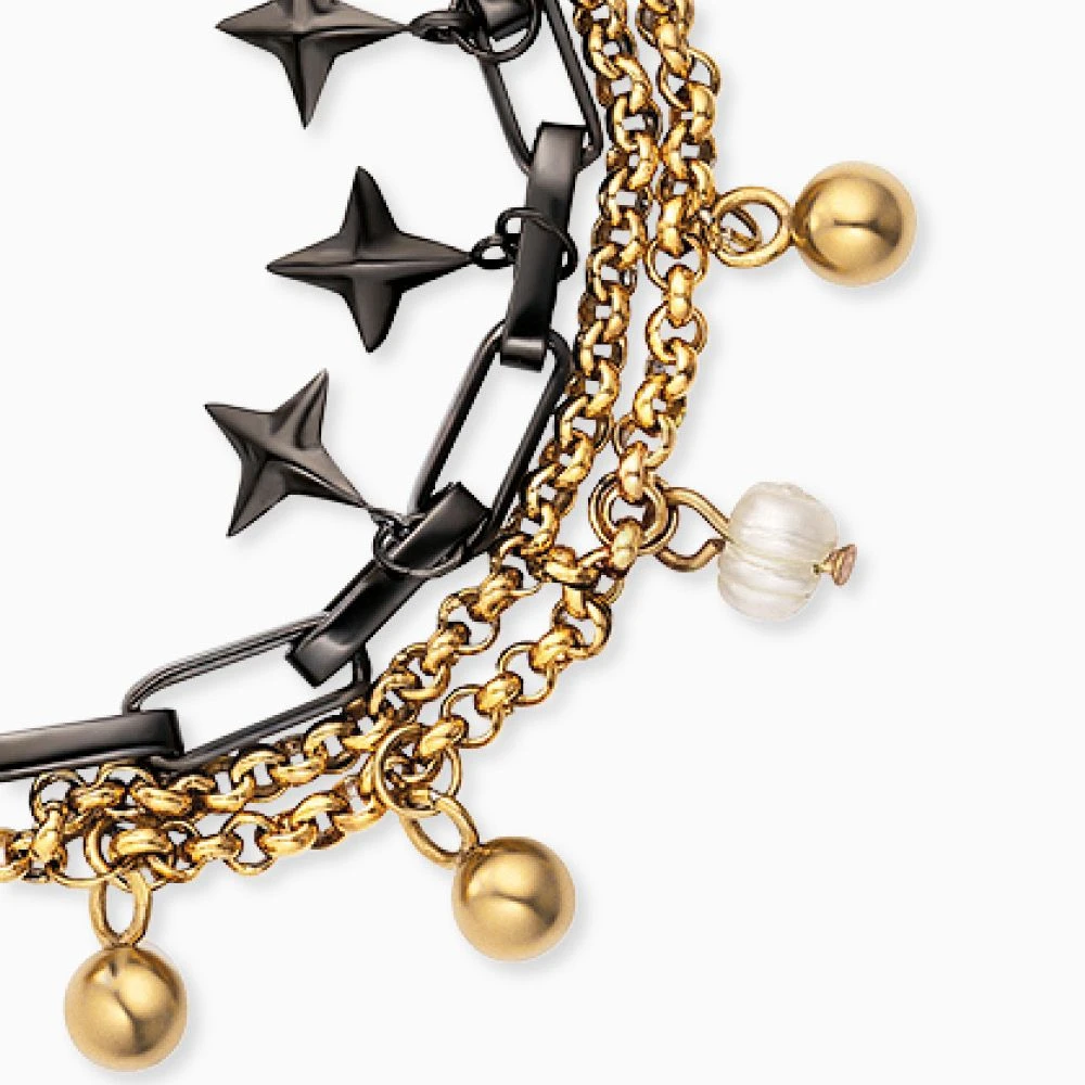 Engelsrufer Duo 2 in 1: Armband Fußkettchen BOHO Windrose Bicolor Engelsrufer Duo 2 In 1: Armband Fußkettchen BOHO Windrose Bicolor -Engelsrufer Kette Verkäufe erbs windrose bi3