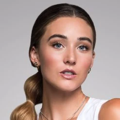 Engelsrufer Damenohrstecker 925er Sterlingsilber Bicolor Aloha Herz