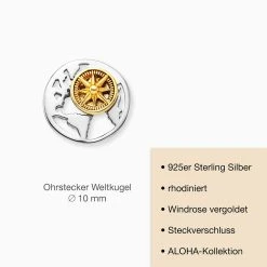 Engelsrufer Ohrstecker Damen 925er Sterlingsilber Bicolor Aloha 4 Engelsrufer Ohrstecker Damen 925er Sterlingsilber Bicolor Aloha -Engelsrufer Kette Verkäufe ere alohaworld bi st 03