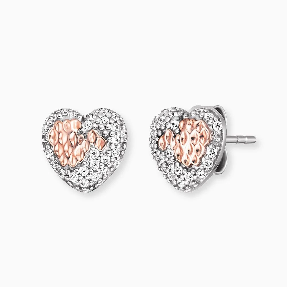 Engelsrufer Damen-Ohrstecker Herz mit Zirkonia silber, rosegold bicolor Engelsrufer Damen-Ohrstecker Herz Mit Zirkonia Silber, Rosegold Bicolor -Engelsrufer Kette Verkäufe ere darling bir st