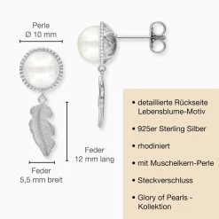 Engelsrufer Damen Ohrring Sterlingsilber Feder Und Perlen 8 Engelsrufer Damen Ohrring Sterlingsilber Feder Und Perlen -Engelsrufer Kette Verkäufe ere glory feder st 6 de 1