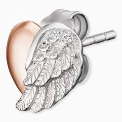 Engelsrufer Herzflügel Ohrstecker Silber, Rosegold Mit Zirkonia 4 Engelsrufer Herzflügel Ohrstecker Silber, Rosegold Mit Zirkonia -Engelsrufer Kette Verkäufe ere lilheartwing bi 2 2