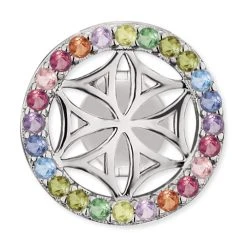 Engelsrufer Ohrringe Lebensblume Damen Silber Multicolor Mit Zirkonia -Engelsrufer Kette Verkäufe ere lillifl zim st 1