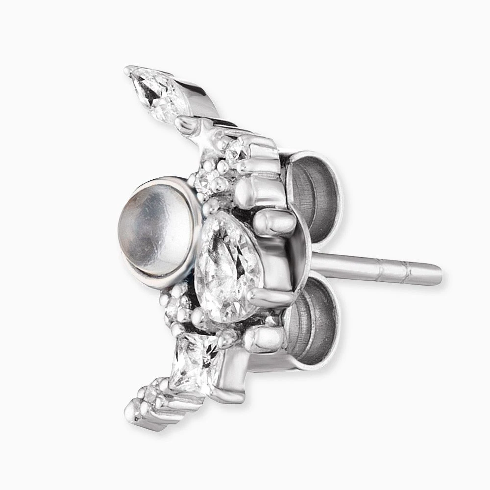 Engelsrufer Damen-Ohrringe Ohrstecker schlichter Flügel & Moonlight silber mit Zirkonia Engelsrufer Damen-Ohrringe Ohrstecker Schlichter Flügel & Moonlight Silber Mit Zirkonia -Engelsrufer Kette Verkäufe ere moonwing mo zi 2