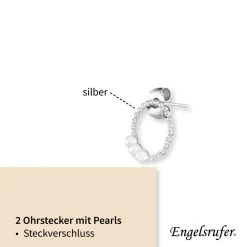 Engelsrufer Ohrstecker Damen Silber Creolen Look Mit Perlen 4 Engelsrufer Ohrstecker Damen Silber Creolen Look Mit Perlen -Engelsrufer Kette Verkäufe ere pearls4