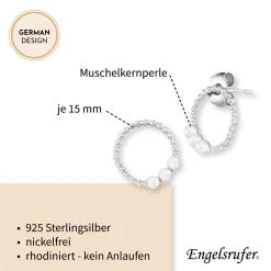 Engelsrufer Ohrstecker Damen Silber Creolen Look Mit Perlen 5 Engelsrufer Ohrstecker Damen Silber Creolen Look Mit Perlen -Engelsrufer Kette Verkäufe ere pearls5