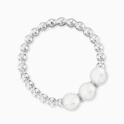 Engelsrufer Ohrstecker Damen Silber Creolen Look Mit Perlen 3 Engelsrufer Ohrstecker Damen Silber Creolen Look Mit Perlen -Engelsrufer Kette Verkäufe ere pearls 1