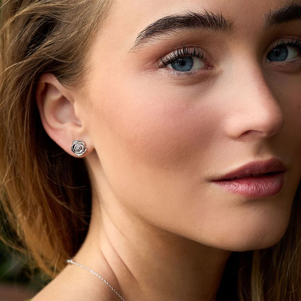 Engelsrufer Damenohrstecker Silber mit Rose Engelsrufer Damenohrstecker Silber Mit Rose -Engelsrufer Kette Verkäufe ere rose zi st