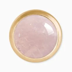 Engelsrufer Damen Silber Gold Platiert Ohrstecker Miz Rosenquarz -Engelsrufer Kette Verkäufe ere rq stg 1 2