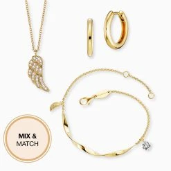 Engelsrufer Zirkoniaohrstecker Shiny Echtsilber 18K Vergoldet 5mm 5 Engelsrufer Zirkoniaohrstecker Shiny Echtsilber 18K Vergoldet 5mm -Engelsrufer Kette Verkäufe ere shiny 5stg 04