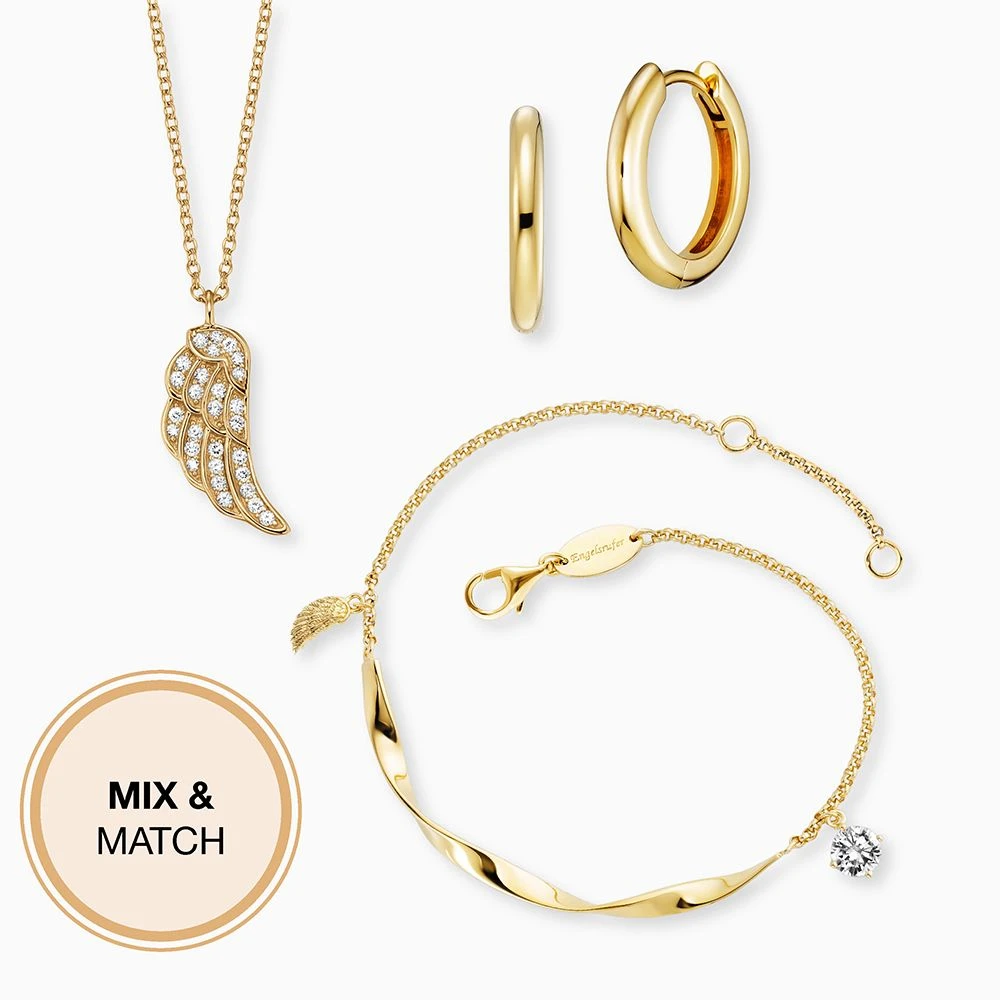 Engelsrufer Zirkoniaohrstecker Shiny Echtsilber 18K vergoldet 6mm Engelsrufer Zirkoniaohrstecker Shiny Echtsilber 18K Vergoldet 6mm -Engelsrufer Kette Verkäufe ere shiny 6stg 04 1