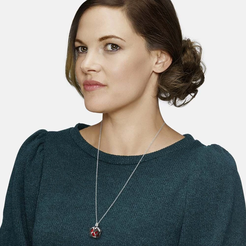 Engelsrufer Damen Silberkette Klangkugel Anhänger mit roter Kugel austauschbar besetzt mit schwarzem Zirkonia Engelsrufer Damen Silberkette Klangkugel Anhänger Mit Roter Kugel Austauschbar Besetzt Mit Schwarzem Zirkonia -Engelsrufer Kette Verkäufe ern 05 eden xs zib 1 1