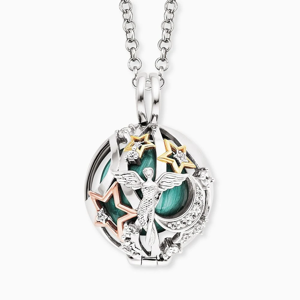 Kette Engelsrufer Heaven Silber mit Zirkonia Kette Engelsrufer Heaven Silber Mit Zirkonia -Engelsrufer Kette Verkäufe ern 28 heaven xs